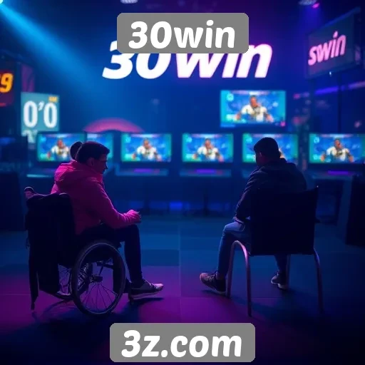 Acessibilidade no 30win para jogadores com deficiência